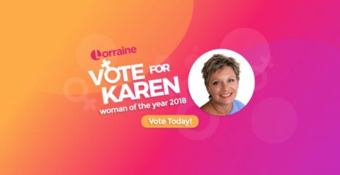 vote for Karen for Lorraine Kelly TV