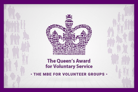 The Queen's Award for Voluntary Services logo