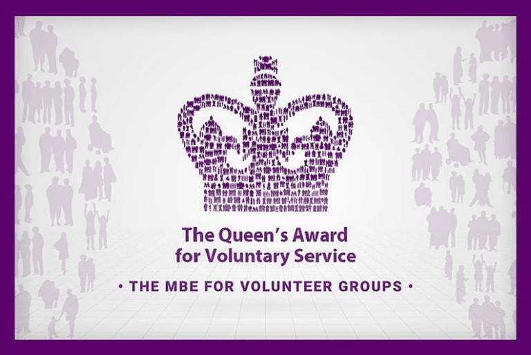The Queen's Award for Voluntary Services logo