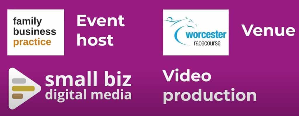 Logos of all the supporters for this Buddy Bag pack